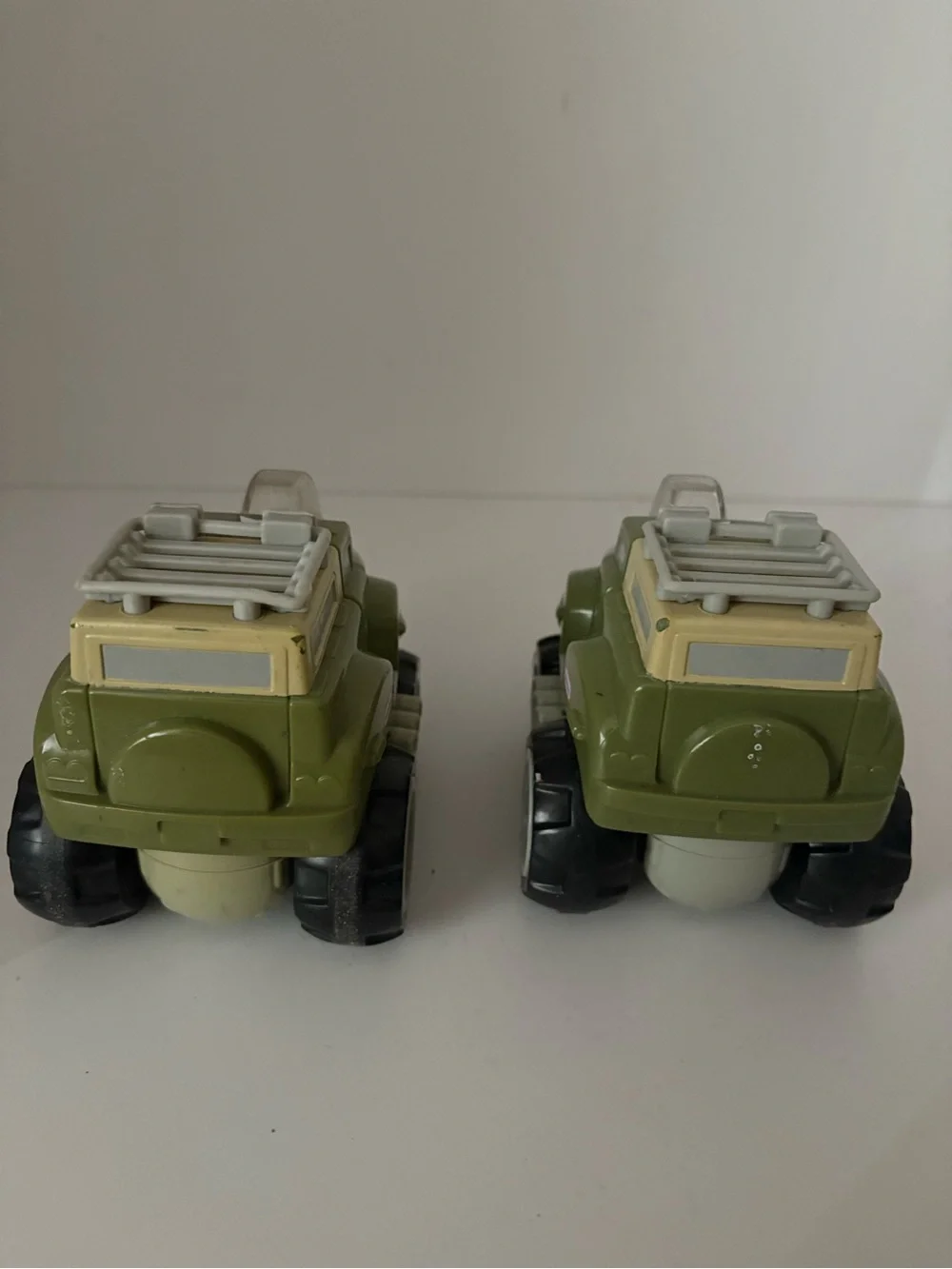 Little Tikes 1990’s Green Utility Toy Truck Vehicle Set of 2